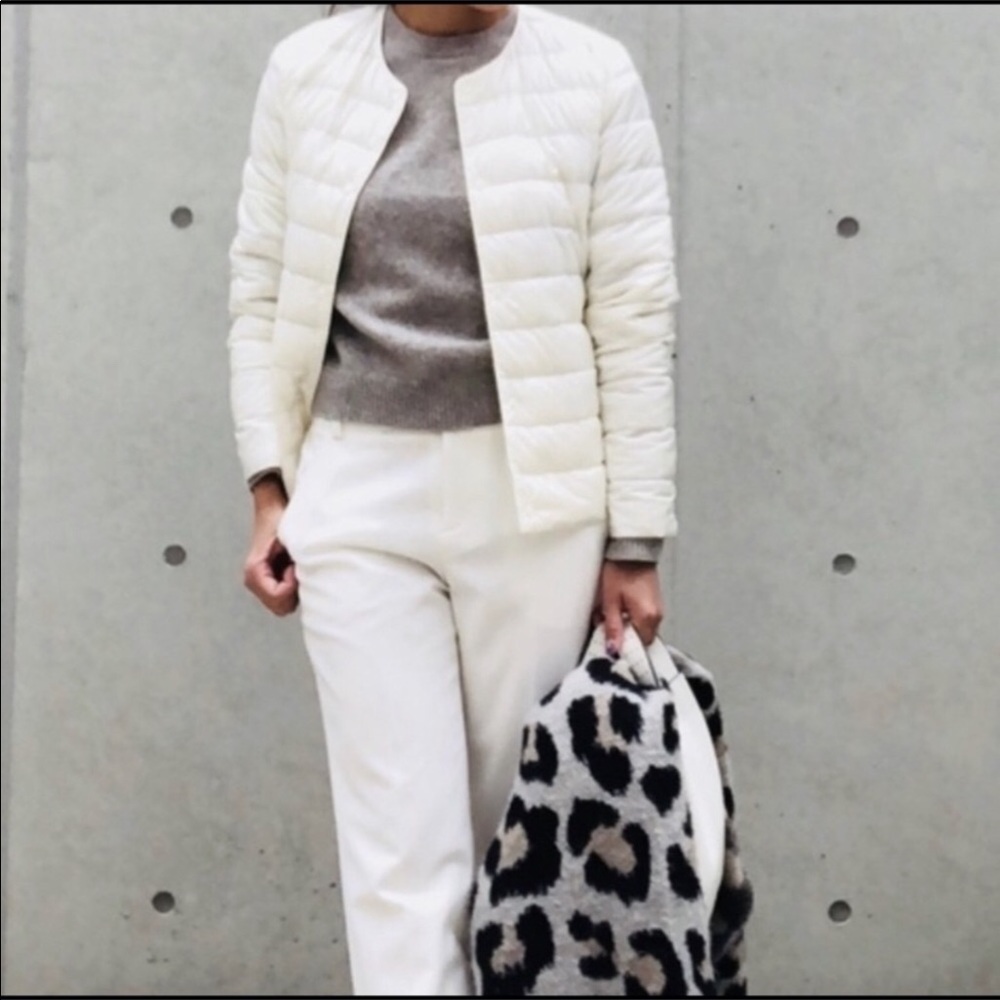 UNIQLO ultra light down white jacket size S Japan